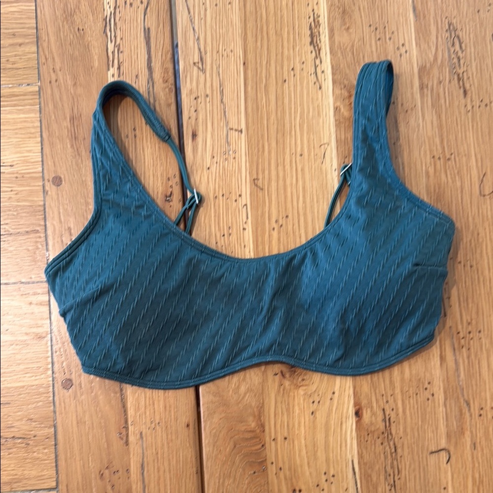 Abercrombie & Fitch Green Bikini Top